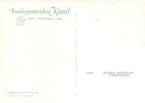 AK / Ansichtskarte Bundesgartenschau Kassel Rosenhang  Bundesgartenschau