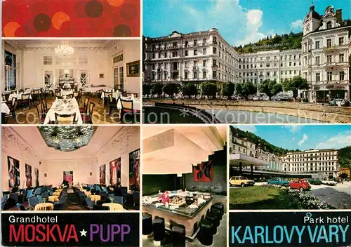 AK / Ansichtskarte Karlovy_Vary Grandhotel Moskva Pupp Karlovy Vary