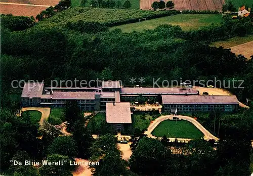 AK / Ansichtskarte Lunteren Fliegeraufnahme De Blije Werelt Lunteren