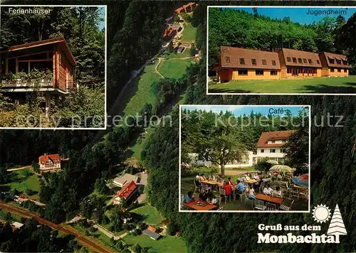 AK / Ansichtskarte Bad_Liebenzell Monbachtal Jugendheim Ferienhaeuser Cafe Bad_Liebenzell