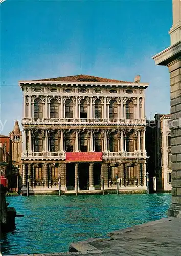 AK / Ansichtskarte Venezia_Venedig Palazzo Rezzonico Venezia Venedig