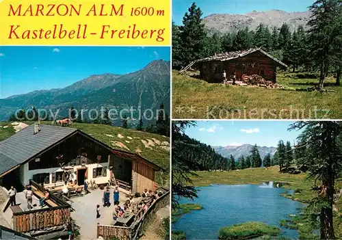 AK / Ansichtskarte Kastelbell Marzon Alm  Kastelbell