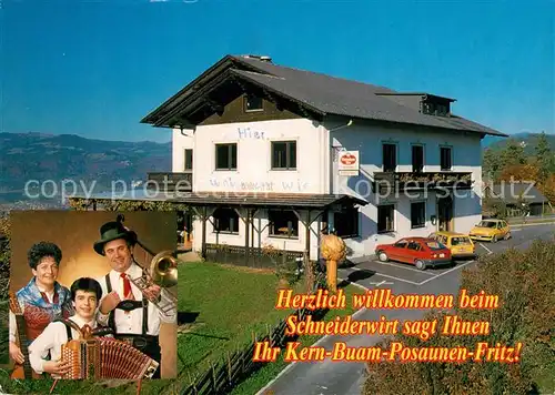 AK / Ansichtskarte Voitsberg_Steiermark Gasthaus Schneiderwirt Haus der Volksmusik Voitsberg_Steiermark