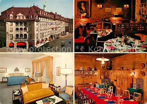 AK / Ansichtskarte Bern_BE Hotel Schweizerhof Bern_BE