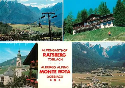 AK / Ansichtskarte Dobbiaco Alpengasthof Ratsberg Dobbiaco