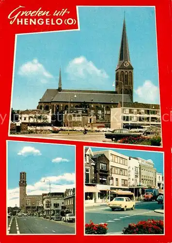 AK / Ansichtskarte Hengelo Kirche Stadtansichten Hengelo