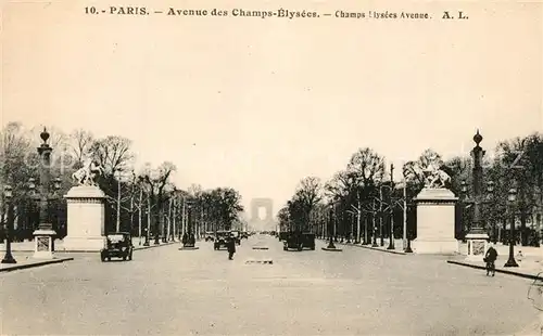 AK / Ansichtskarte Paris Avenue des Champs Elysees Paris