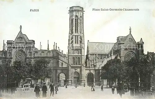 AK / Ansichtskarte Paris Place Saint Germain l Auxerrois Paris