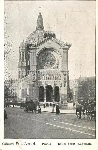 AK / Ansichtskarte Paris Eglise Saint Augustin Paris