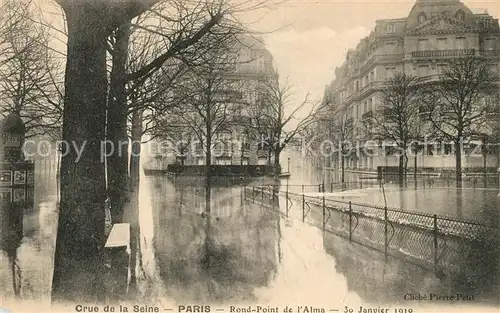 AK / Ansichtskarte Paris Rond Point de lAlma  Paris