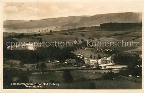 AK / Ansichtskarte Bad_Hermannsborn Panorama Bad_Hermannsborn