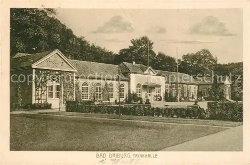 AK / Ansichtskarte Bad_Driburg Trinkhalle Bad_Driburg