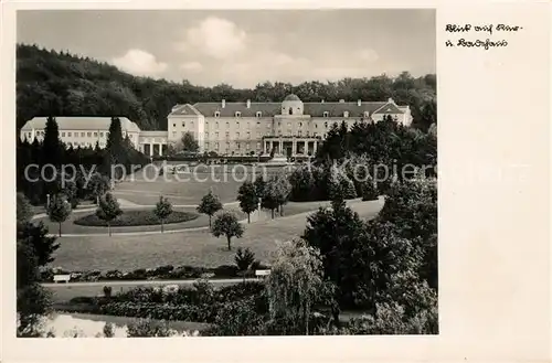 AK / Ansichtskarte Bad_Hermannsborn Kur und Badehaus Bad_Hermannsborn