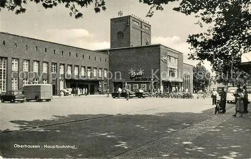 AK / Ansichtskarte Oberhausen Hauptbahnhof Oberhausen