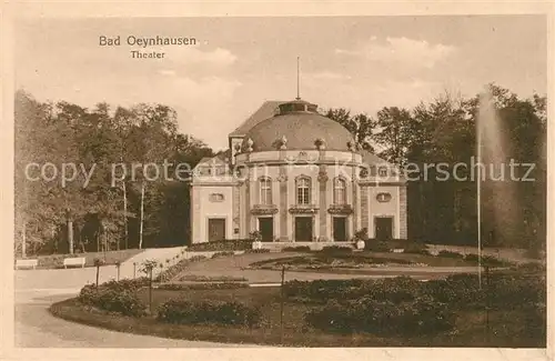 AK / Ansichtskarte Bad_Oeynhausen Theater Bad_Oeynhausen