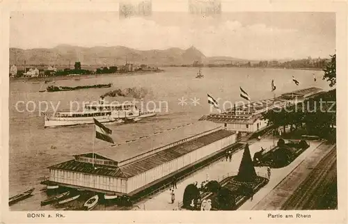 AK / Ansichtskarte Bonn_Rhein Partie am Rhein Bonn_Rhein