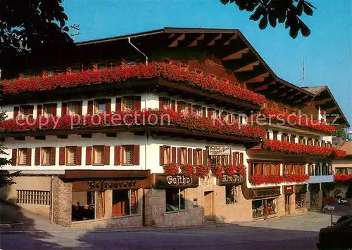 AK / Ansichtskarte Fieberbrunn_Tirol Gasthof Restaurant Zur Alten Post Fieberbrunn Tirol