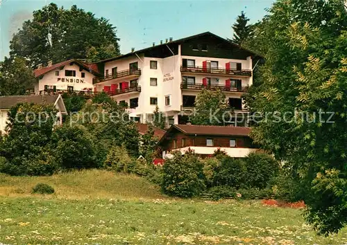 AK / Ansichtskarte Weissensee_Fuessen Hotel Pension Bergruh Weissensee Fuessen