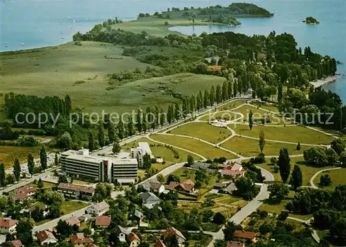 AK / Ansichtskarte Mettnau_Radolfzell_Bodensee Fliegeraufnahme Mettnau_Radolfzell