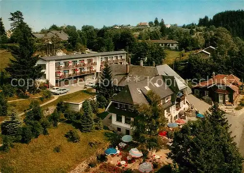 AK / Ansichtskarte Haeusern_Schwarzwald Restaurant Albtalblick mit Berghotel Haeusern Schwarzwald