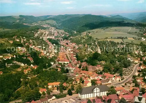 AK / Ansichtskarte Osterode_Harz Fliegeraufnahme Osterode_Harz