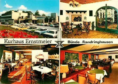 AK / Ansichtskarte Randringhausen_Bad Kurhaus Ernstmeier Restaurant Randringhausen_Bad
