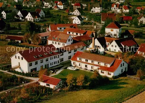 AK / Ansichtskarte Bad_Holzhausen_Luebbecke Pension Haus Annelie am Wiehengebirge Fliegeraufnahme Bad_Holzhausen_Luebbecke