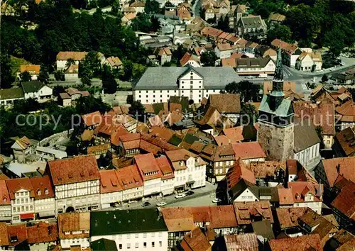 AK / Ansichtskarte Osterode_Harz Innenstadt Fliegeraufnahme Osterode_Harz