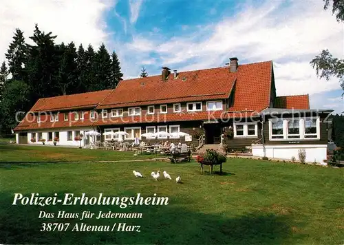 AK / Ansichtskarte Altenau_Harz Polizei Erholungsheim Altenau Harz