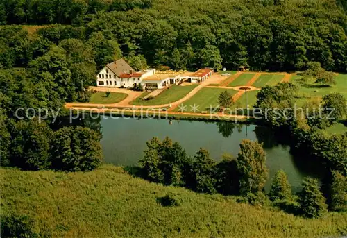 AK / Ansichtskarte Bremervoerde Walkmuehle Restaurant See Bremervoerde