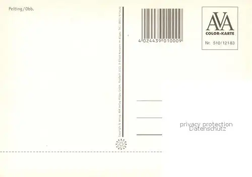 AK / Ansichtskarte Peiting Ortsmotive Innenstadt Brunnen Fest Volkstanz Ententeich Peiting