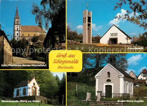 AK / Ansichtskarte Schirgiswalde Kirche Kapellen Schirgiswalde