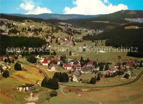 AK / Ansichtskarte Altglashuetten Luftkurort Wintersportplatz Schwarzwald Fliegeraufnahme Altglashuetten