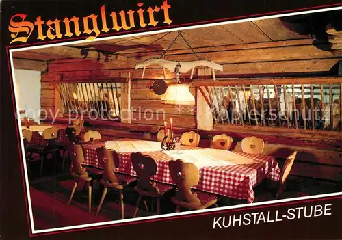 AK / Ansichtskarte Going_Wilden_Kaiser_Tirol Stanglwirt Alt Tiroler Gaststaette 16. Jhdt. Fenster zum Kuhstall Going_Wilden_Kaiser_Tirol