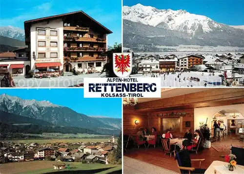 AK / Ansichtskarte Kolsass Alpenhotel Rettenberg Restaurant Panorama Alpen Kolsass