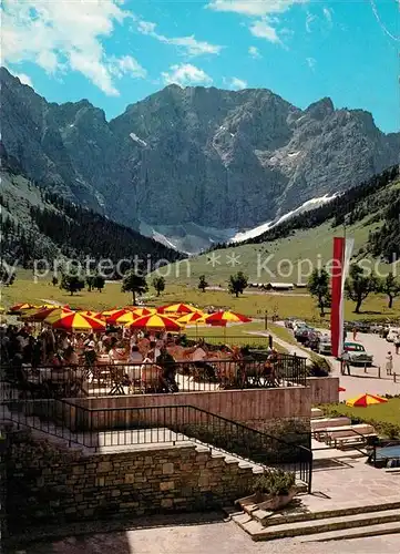 AK / Ansichtskarte Hinterriss_Tirol Alpengasthof Eng am grossen Ahornboden Karwendelgebirge Hinterriss Tirol