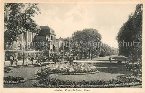 AK / Ansichtskarte Bonn_Rhein Poppelsdorfer Allee Bonn_Rhein