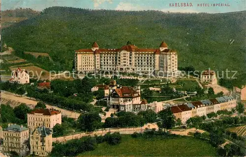 AK / Ansichtskarte Karlsbad_Eger Hotel Imperial Karlsbad_Eger