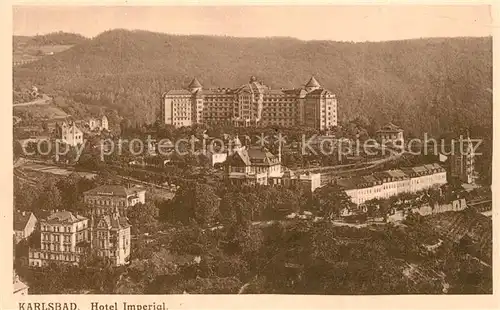 AK / Ansichtskarte Karlsbad_Eger Hotel Imperial Karlsbad_Eger