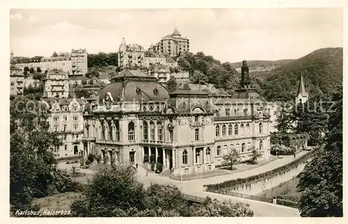 AK / Ansichtskarte Karlsbad_Eger Kaiserbad Karlsbad_Eger