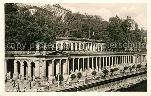 AK / Ansichtskarte Karlsbad_Eger Muehlbrunn Kolonnade Karlsbad_Eger