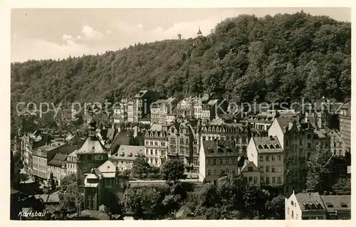 AK / Ansichtskarte Karlsbad_Eger Panorama Karlsbad_Eger