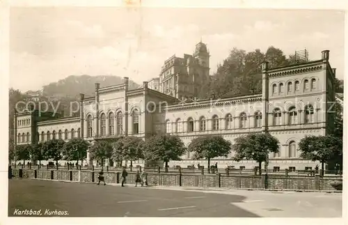 AK / Ansichtskarte Karlsbad_Eger Kurhaus Karlsbad_Eger