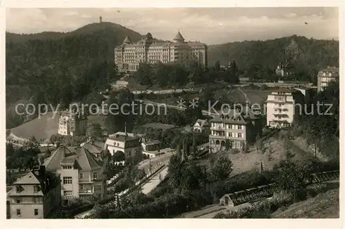 AK / Ansichtskarte Karlsbad_Eger Neues Villenviertel mit Hotel Imperial Karlsbad_Eger