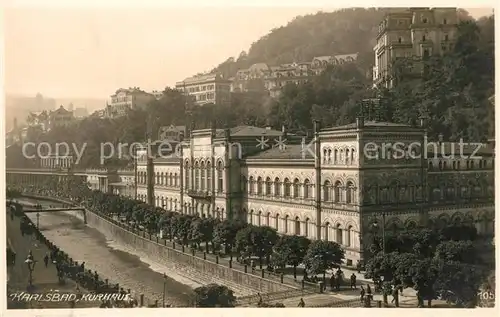 AK / Ansichtskarte Karlsbad_Eger Kurhaus Karlsbad_Eger