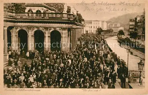 AK / Ansichtskarte Karlsbad_Eger Muehlbrunnkolonnade Karlsbad_Eger