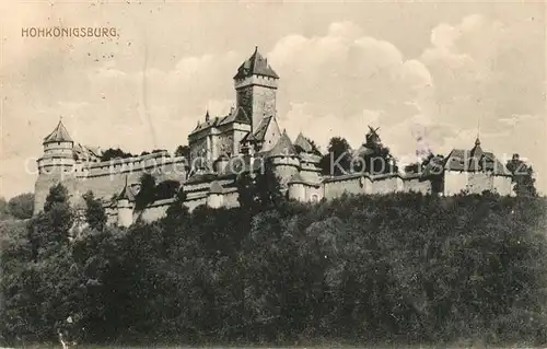 AK / Ansichtskarte Hohkoenigsburg_Haut Koenigsbourg Schloss Hohkoenigsburg