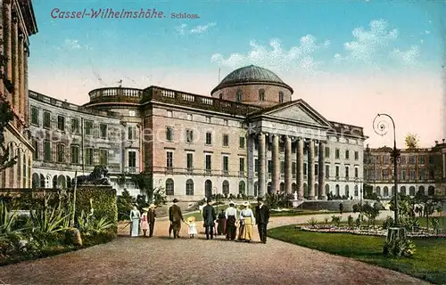 AK / Ansichtskarte Wilhelmshoehe_Kassel Schloss Wilhelmshoehe Kassel