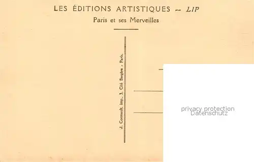 AK / Ansichtskarte Paris Le Pantheon Paris