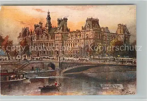 AK / Ansichtskarte Paris Hotel de Ville  Paris